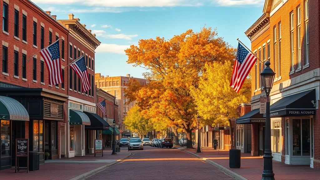 Elyria Ohio downtown area